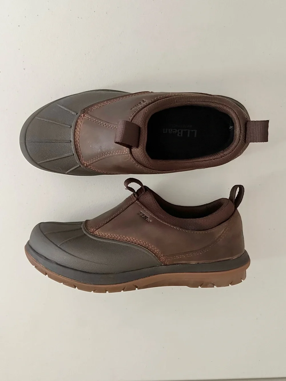 L.L. Bean Tek 2.5 Women's Storm Chaser Slip On Waterproof Duck Shoes Size 7.5